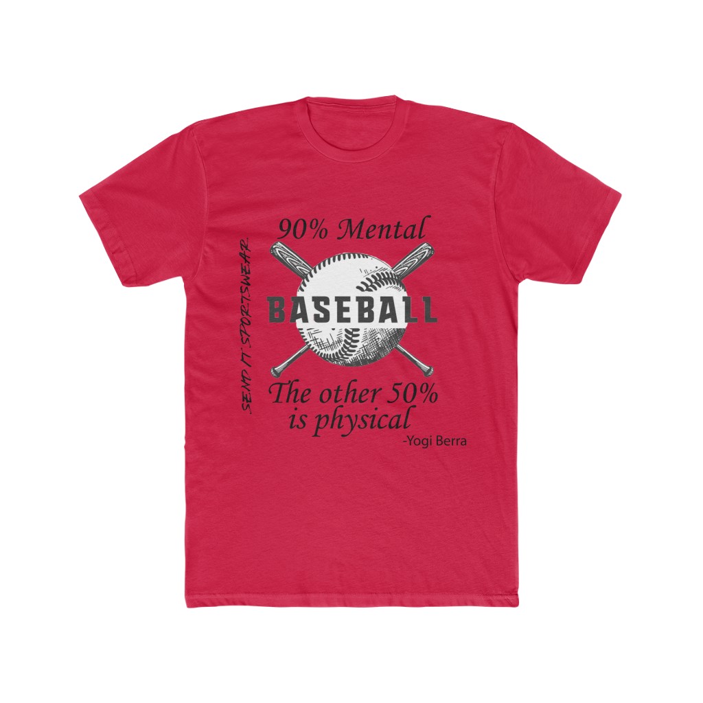 It ain't over 'til it's over” Yogi Berra.' Unisex Baseball T-Shirt